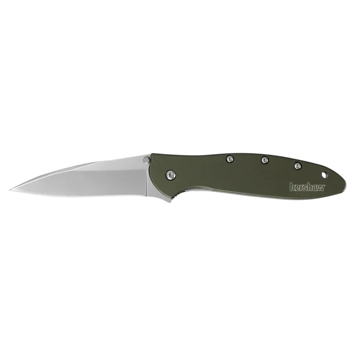 Kershaw Leek in Olive Drab