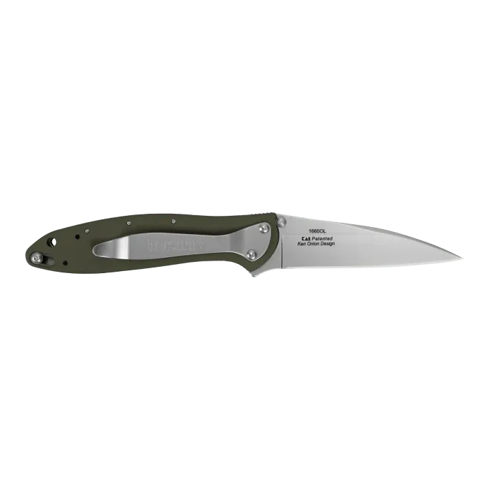 Kershaw Leek in Olive Drab