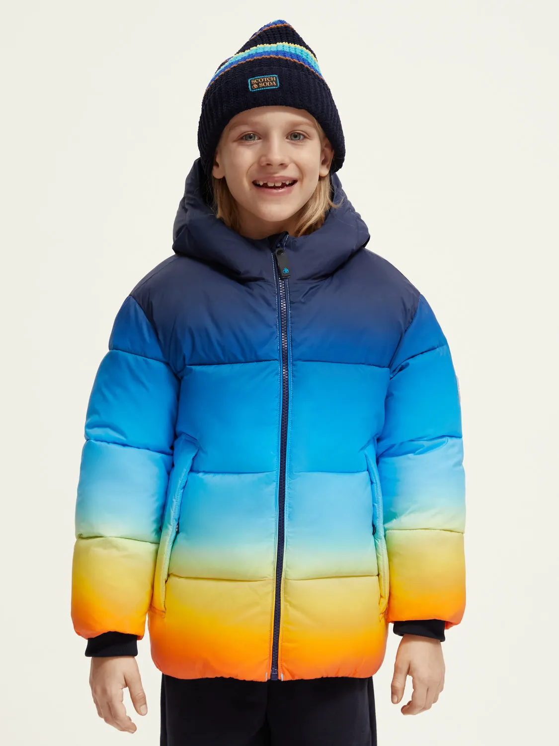 Kids - Colourful padded jacket