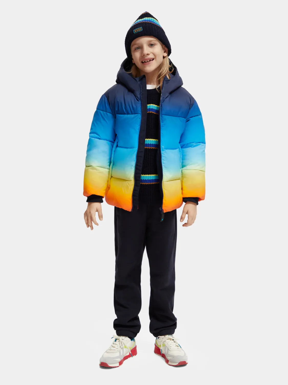 Kids - Colourful padded jacket