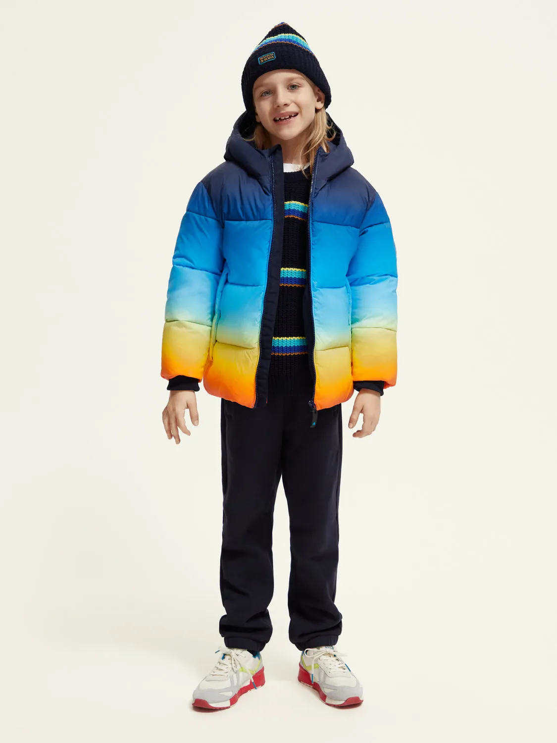 Kids - Colourful padded jacket