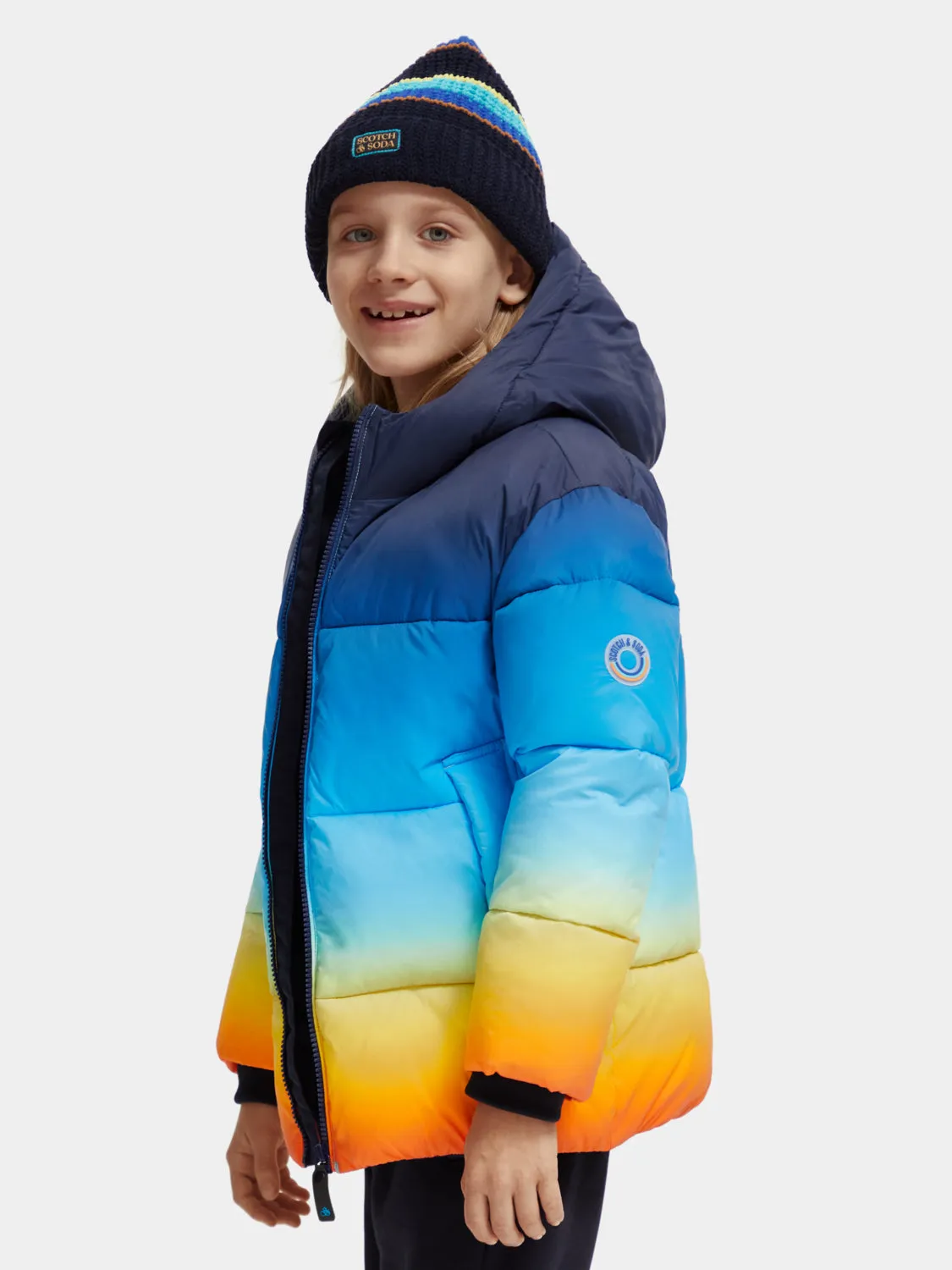 Kids - Colourful padded jacket
