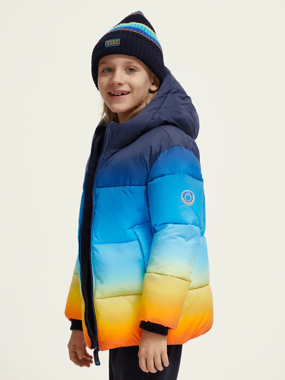Kids - Colourful padded jacket
