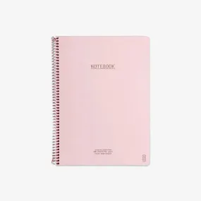 KOZO SPIRAL-BOUND NOTEBOOK A4 // DUSTY PINK