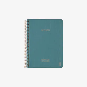 KOZO SPIRAL-BOUND NOTEBOOK A5 // STEEL BLUE