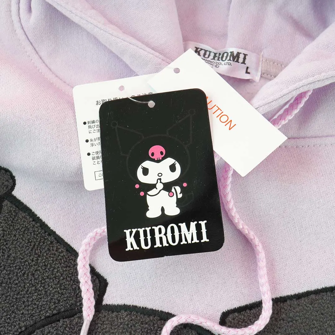 Kuromi Lavender Hoodie - Large