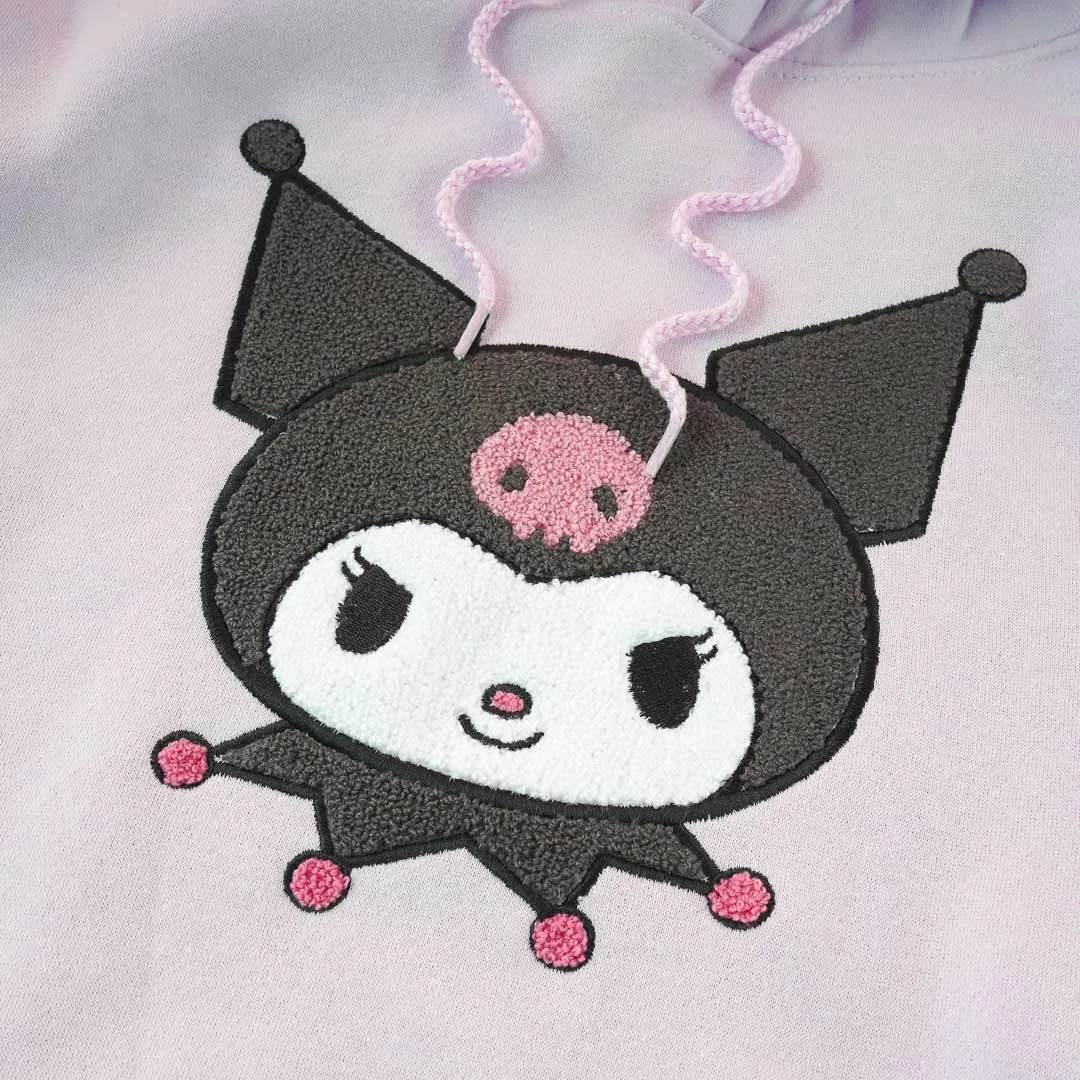 Kuromi Lavender Hoodie - Large