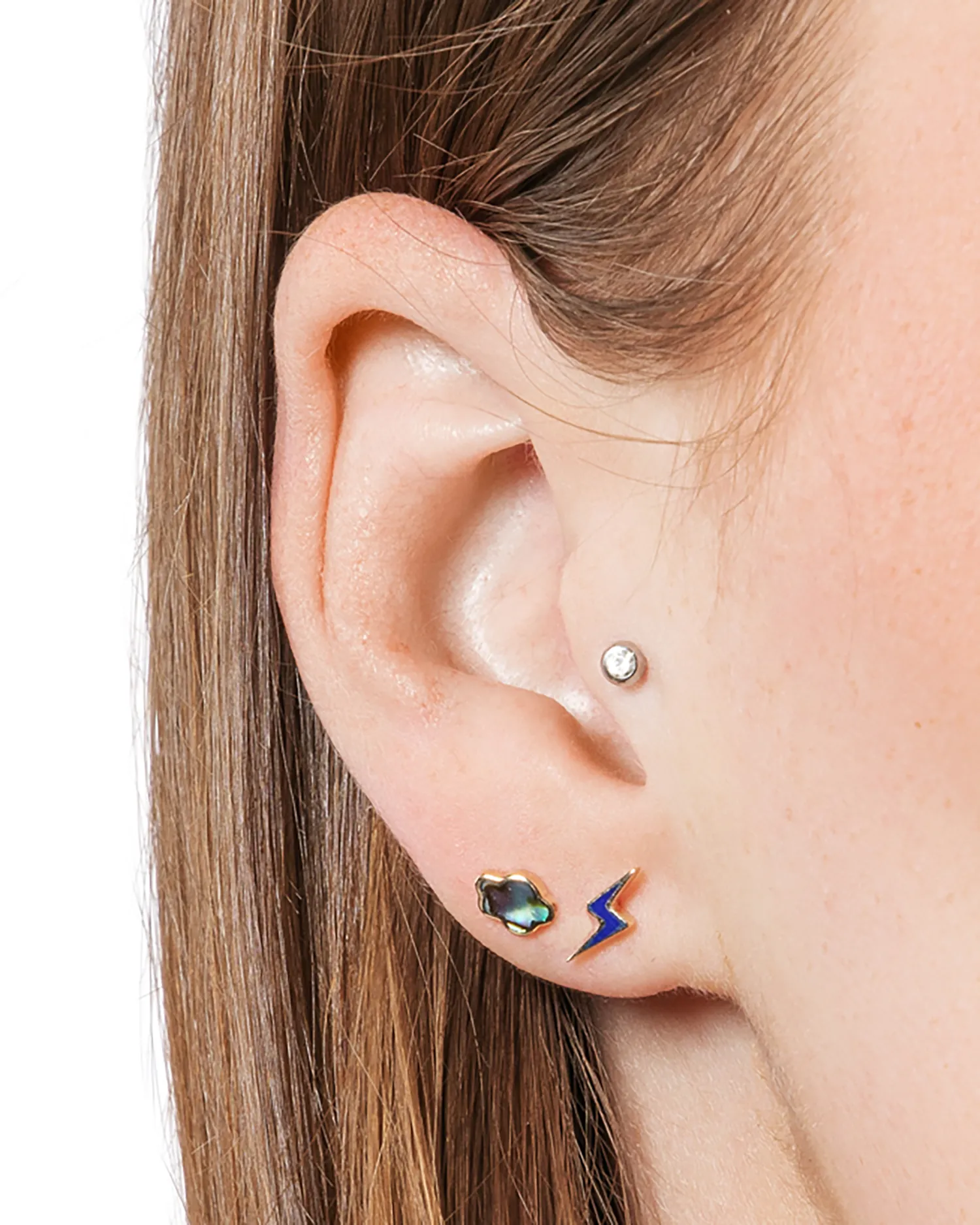 Lightning Bolt Stud