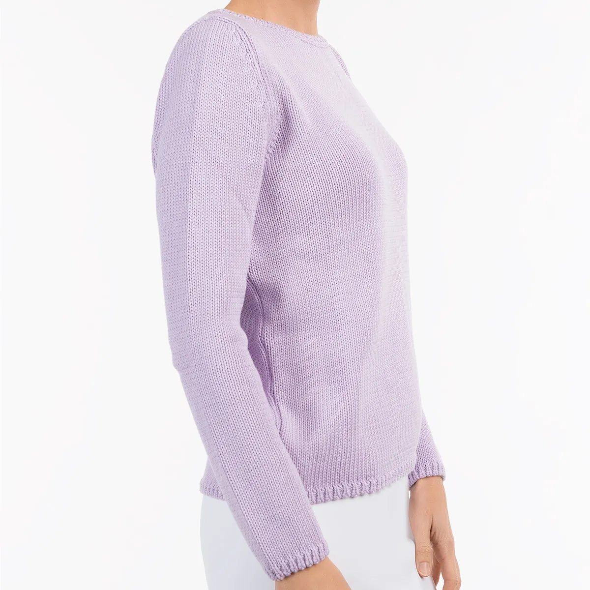 Long Sleeve Pullover in Lilac