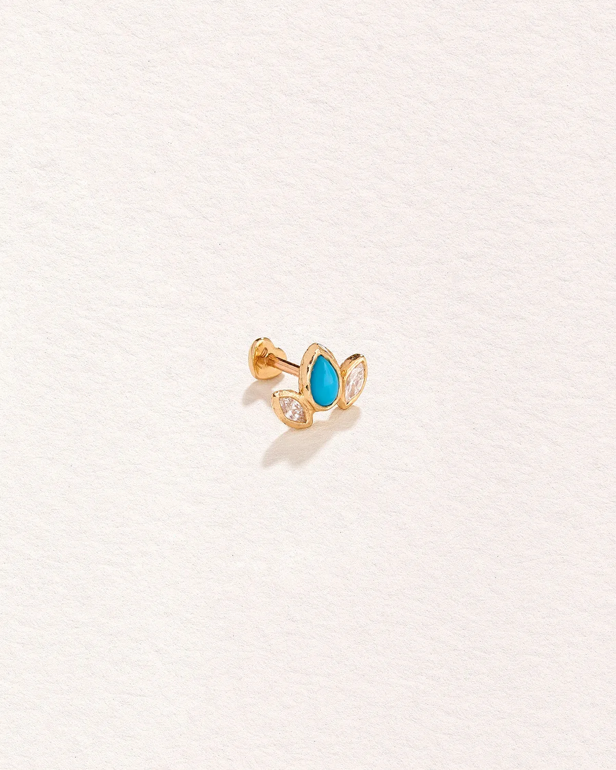 Marquise Pear Stud