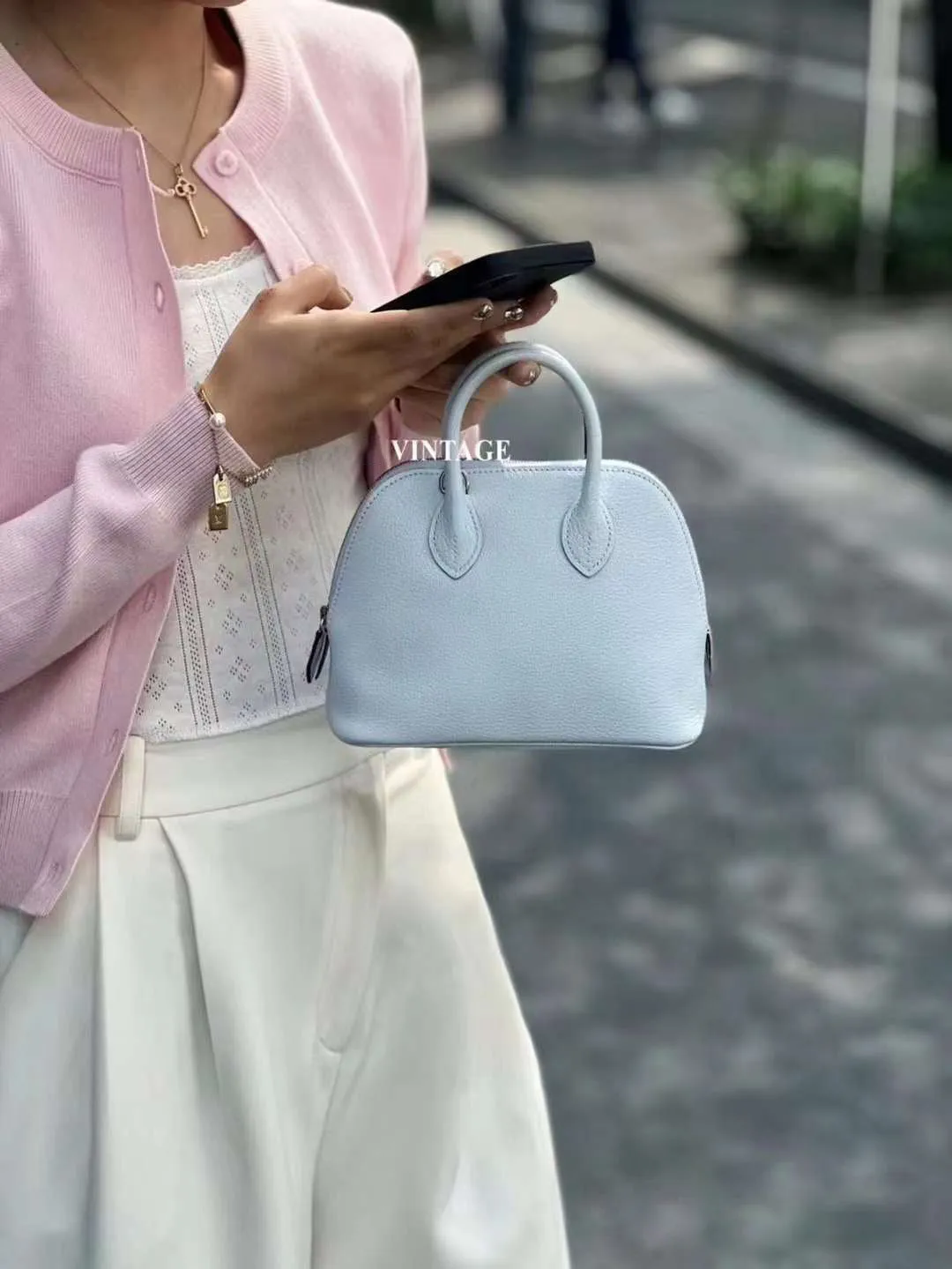 Mini Emma Luxurious Two-way Premium Italian Leather Bag | Handcrafted Full-grain Eve Calf Leather Shoulder Bag