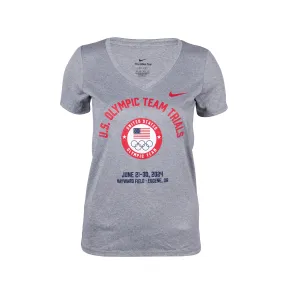 Nike USATF Women's 2024 U.S. Olympic Team Trials Legend V-Neck T-Shirt