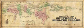 Northfork - Southold and Shelter Island Vintage Map