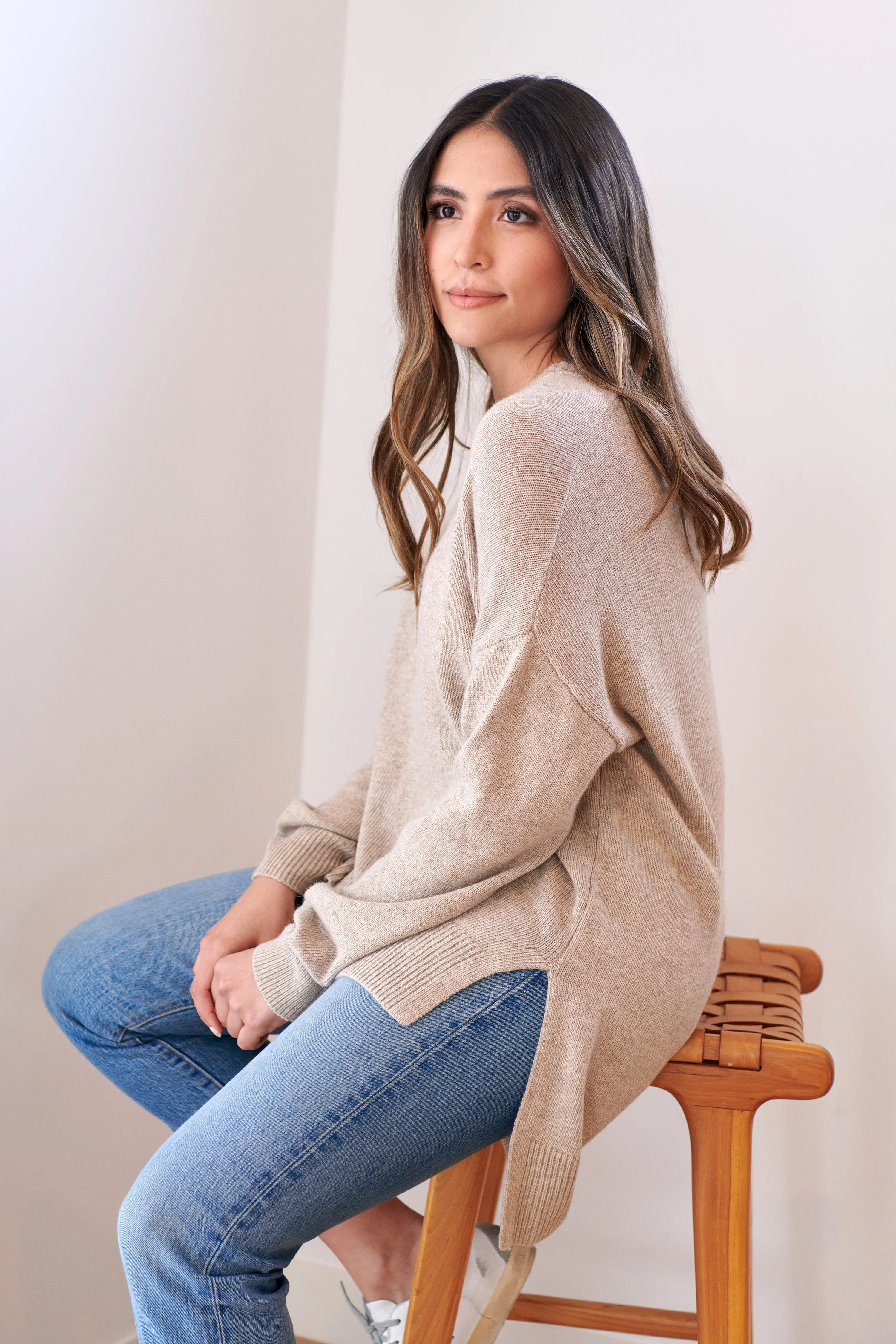 Oat Five Pullover