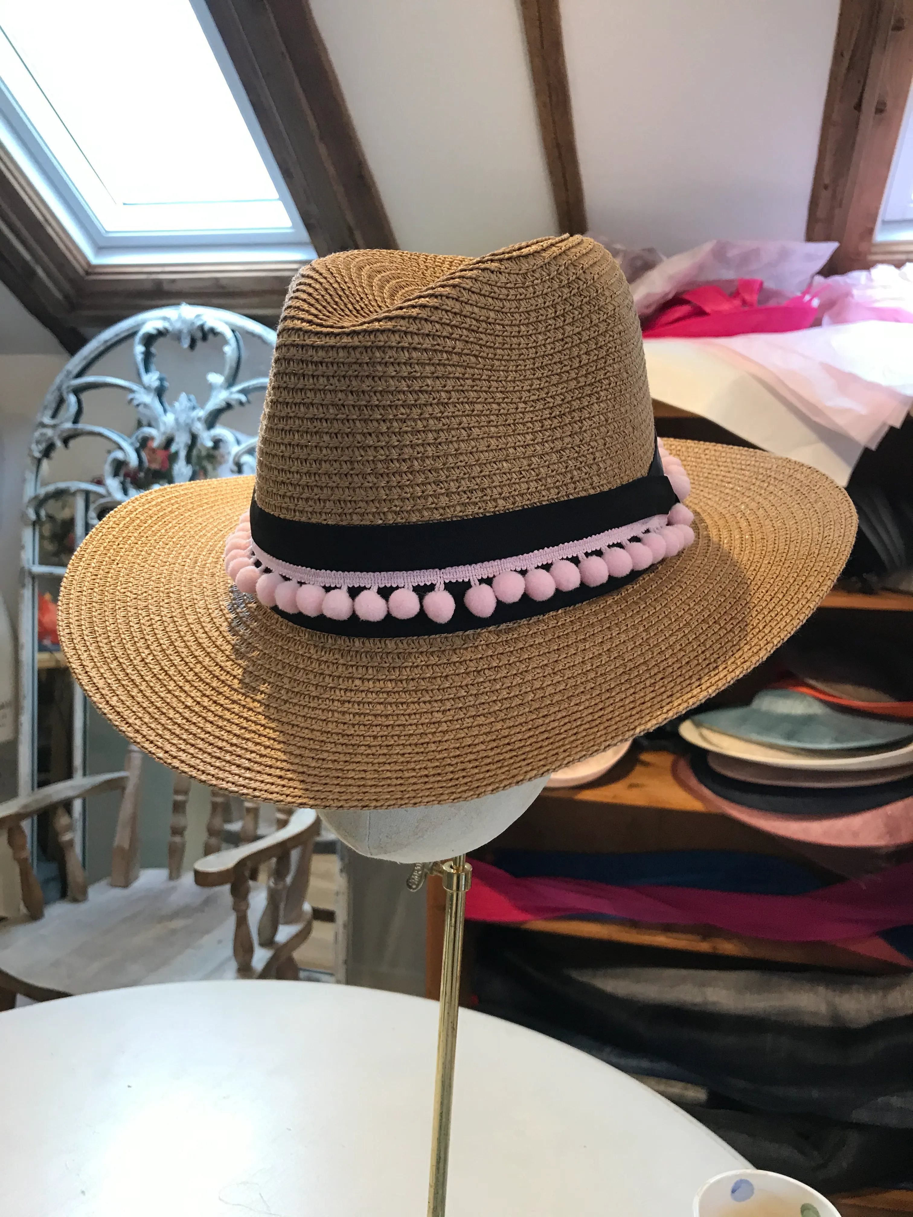 Pom Pom Trilby