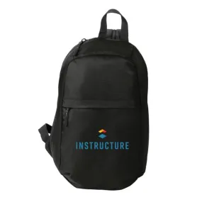 Port Authority® Crossbody Backpack - Deep Black
