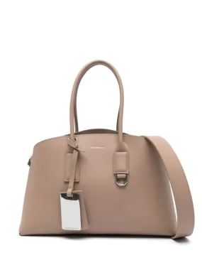 RECYCLED LEATHER MEDIUM TOTE BAG