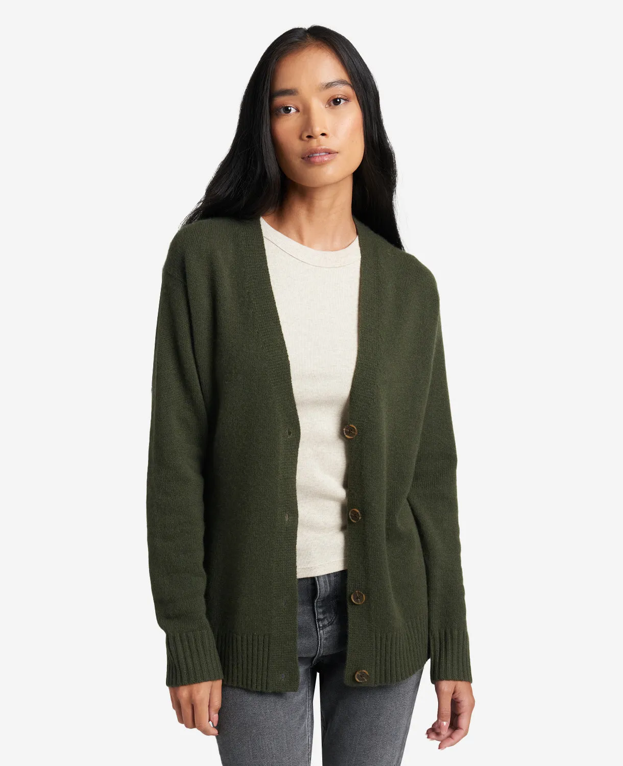 Site Exclusive! Oversized Knit Cardigan