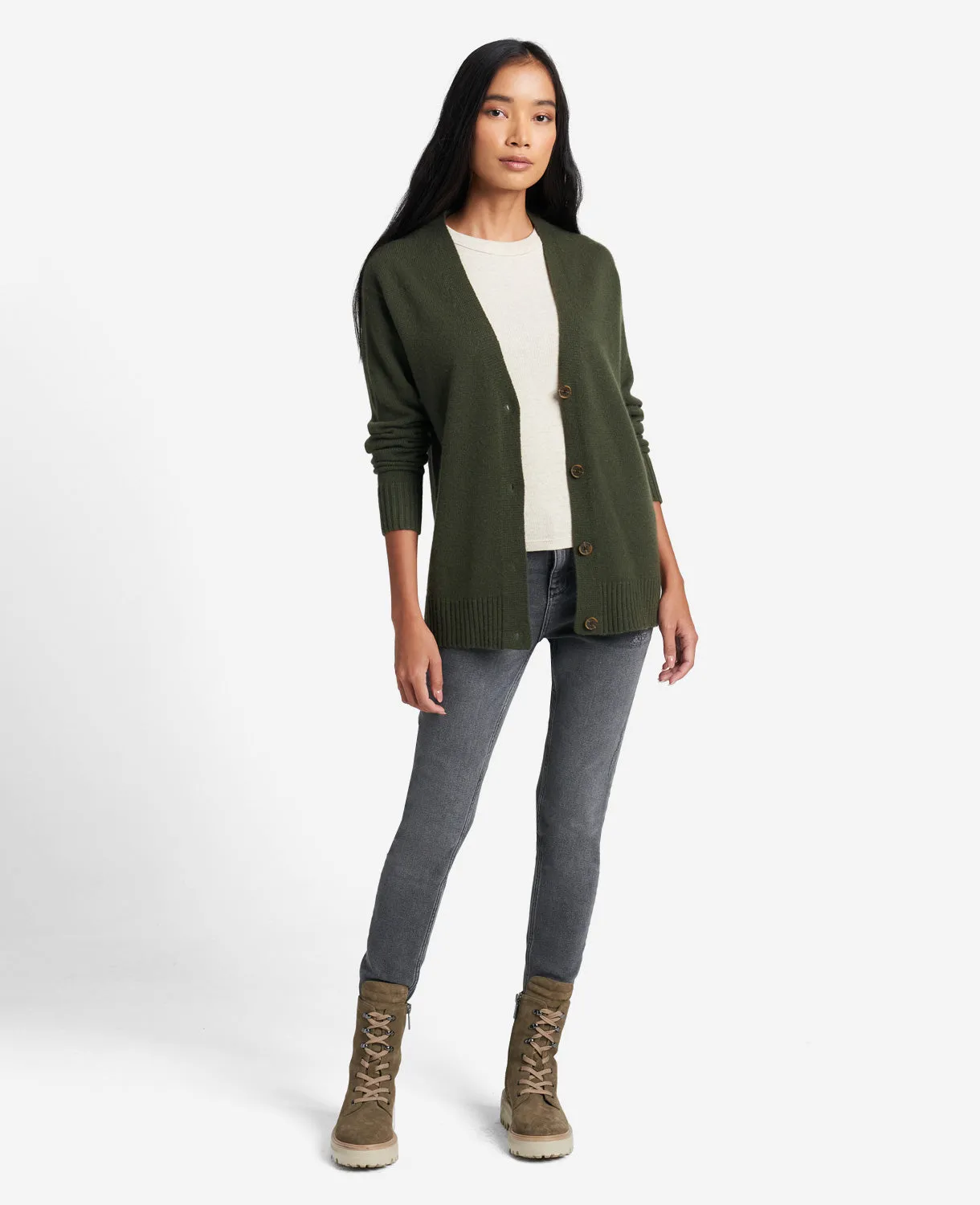 Site Exclusive! Oversized Knit Cardigan