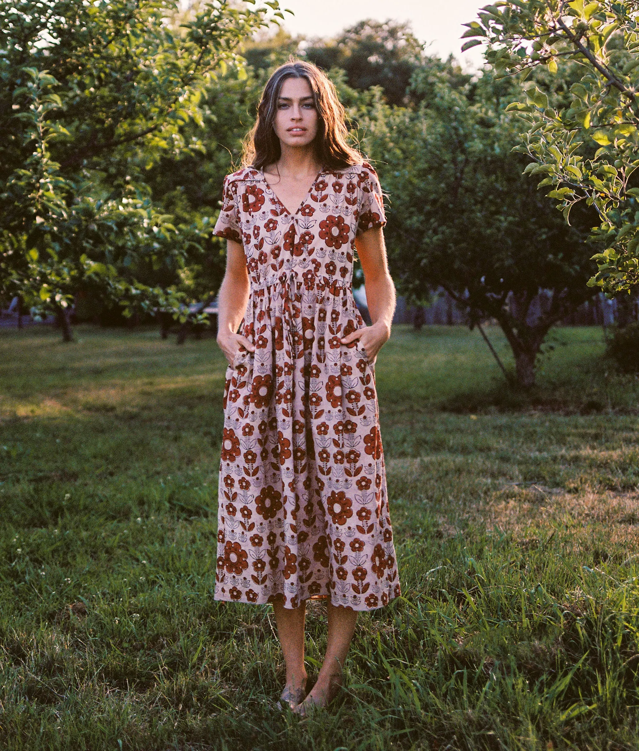 The Dawn Dress | Ruby Garden
