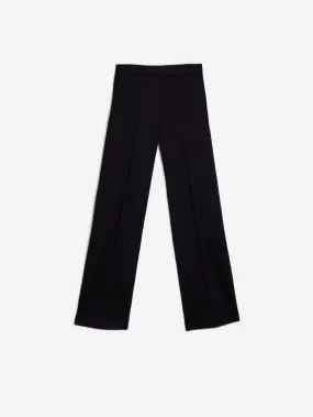 Vilagallo Black Straight Leg Trousers