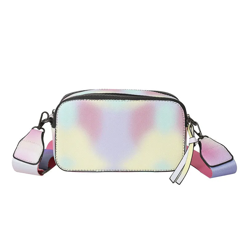 Wholesale  PU Rainbow Camera Bag