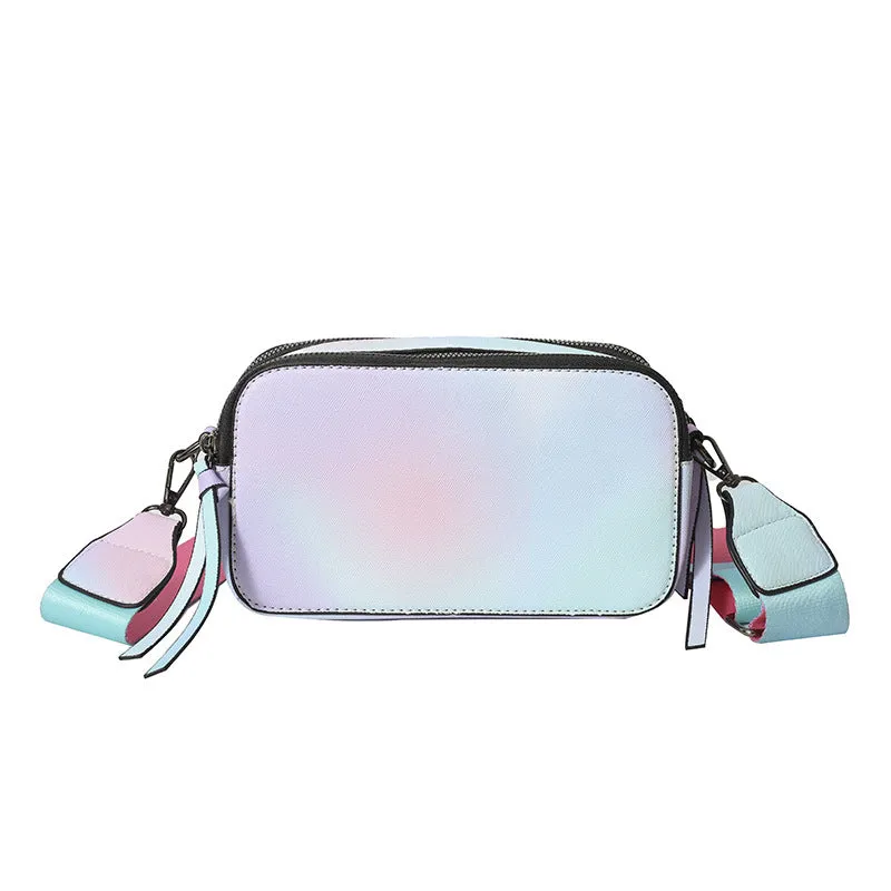 Wholesale  PU Rainbow Camera Bag