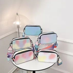 Wholesale  PU Rainbow Camera Bag